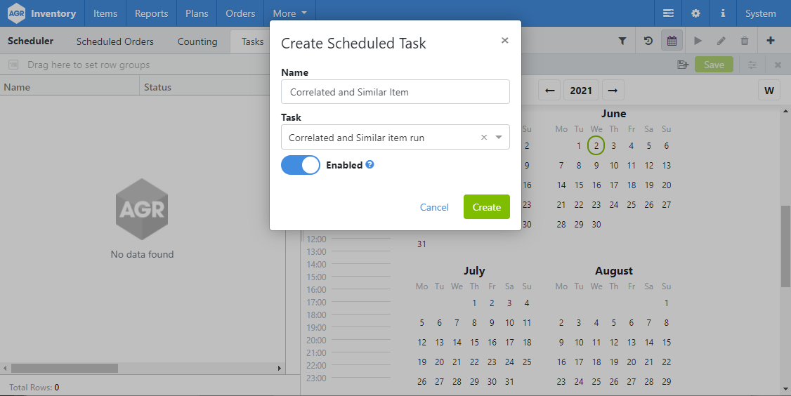 Scheduled task