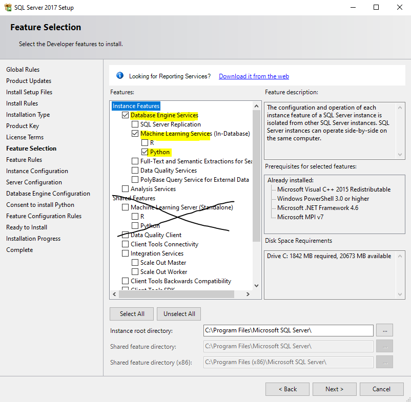 Feature selection
